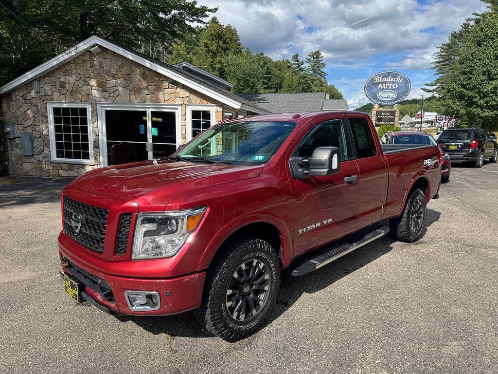 2018 Nissan Titan PRO-4X King Cab 4WD