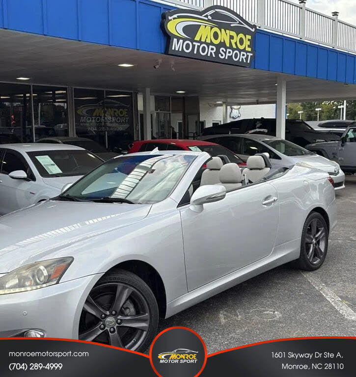 2012 Lexus IS 250C Convertible RWD