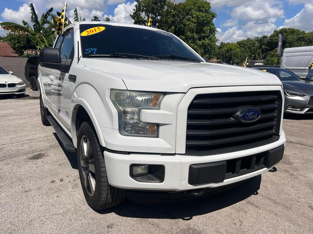 2015 Ford F-150 XLT SuperCab 4WD