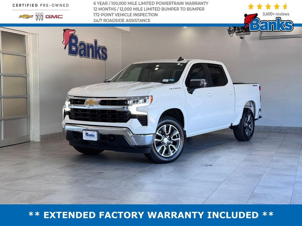 2022 Chevrolet Silverado 1500 LT Crew Cab 4WD