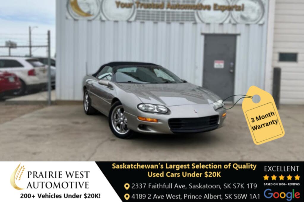 2002 Chevrolet Camaro Convertible RWD