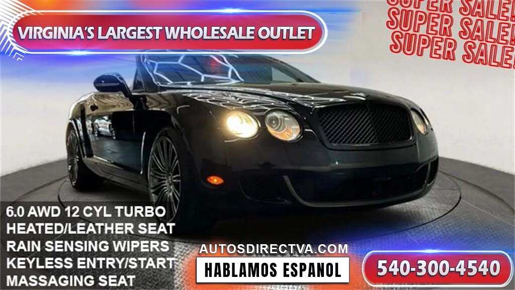 2010 Bentley Continental GTC Speed AWD