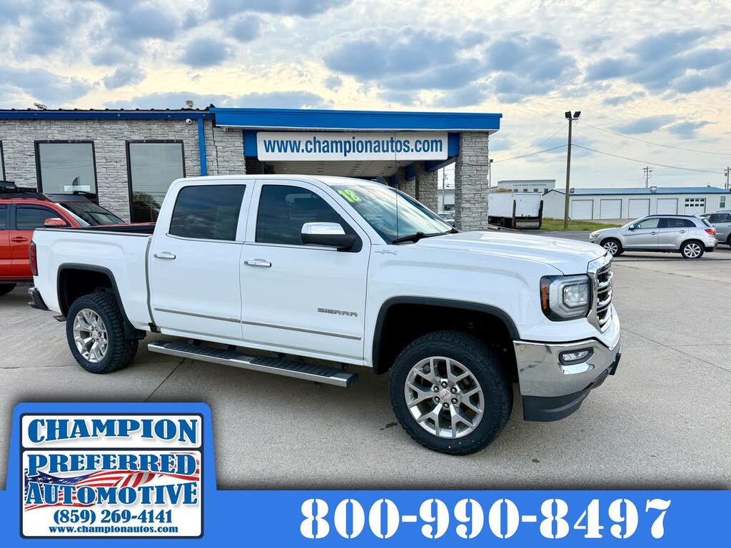 2018 GMC Sierra 1500 SLT Crew Cab 4WD