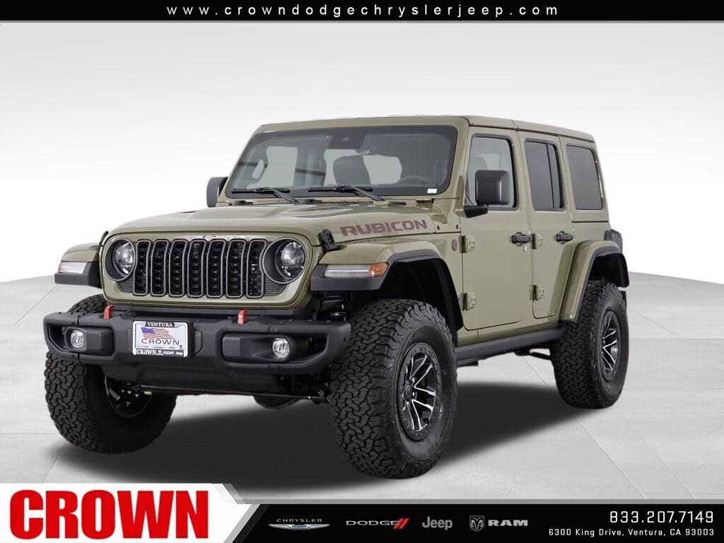 2025 Jeep Wrangler Rubicon X 4-Door 4WD
