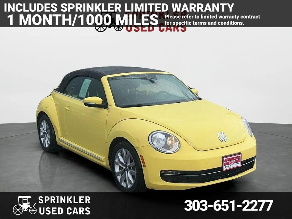 2013 Volkswagen Beetle TDI Convertible