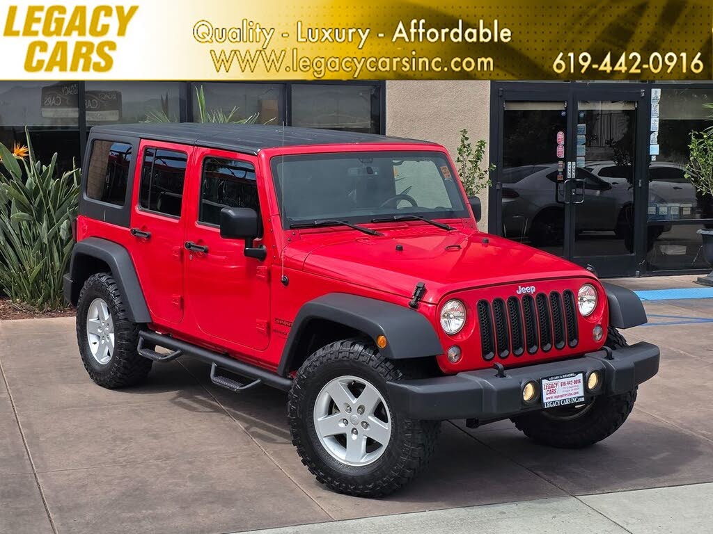 2018 Jeep Wrangler JK Unlimited Sport S 4WD