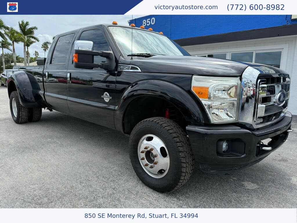 2016 Ford F-350 Super Duty Platinum Crew Cab LB DRW 4WD
