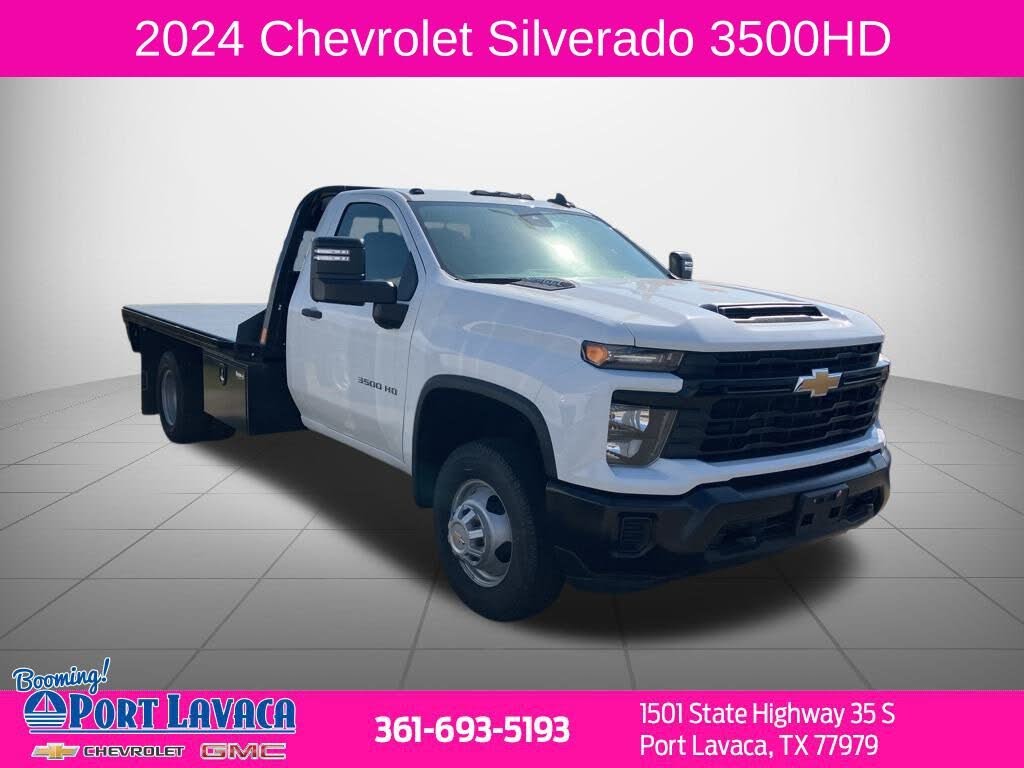 2024 Chevrolet Silverado 3500HD Work Truck Regular Cab LB RWD