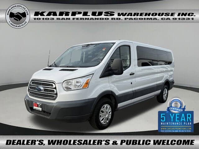 2017 Ford Transit Passenger 350 XLT Low Roof LWB RWD with Sliding Passenger-Side Door