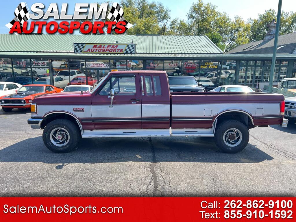 1989 Ford F-250 STD Extended Cab 4WD LB HD