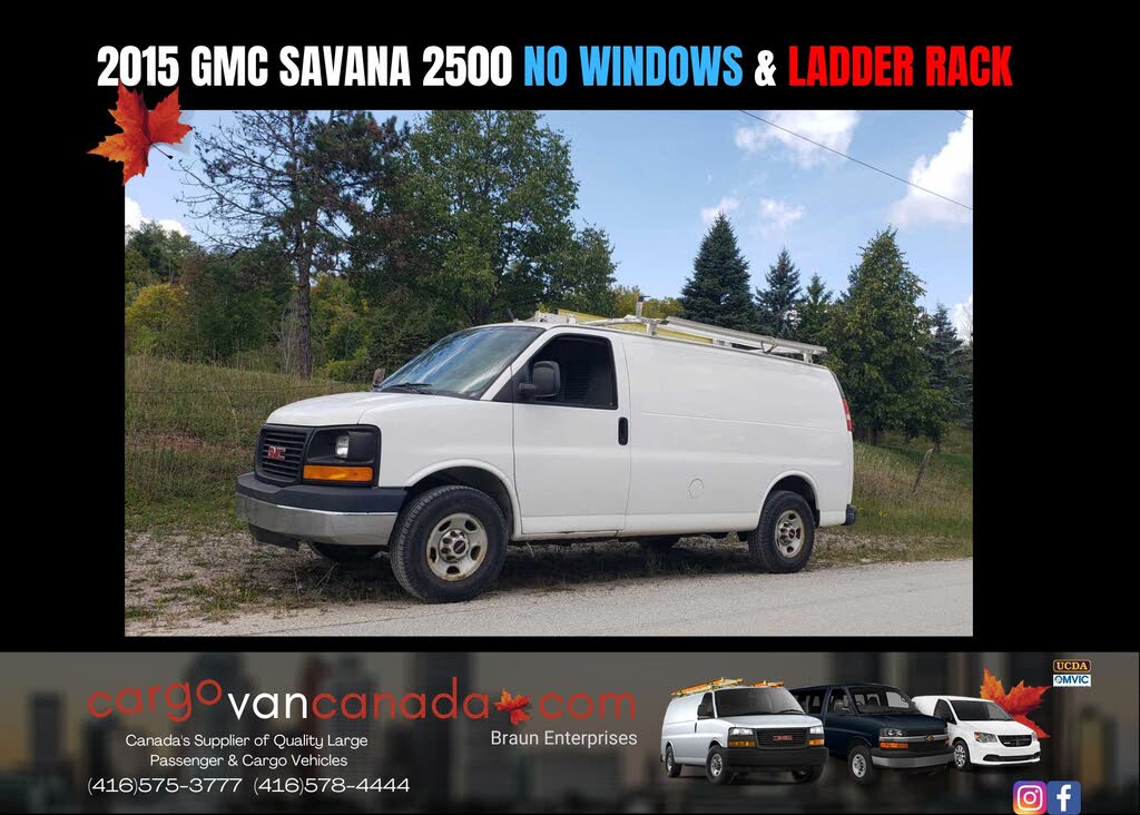 2015 GMC Savana Cargo 2500 RWD