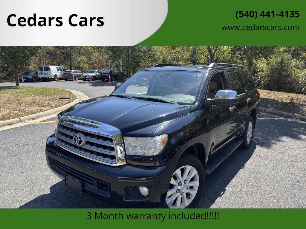 2013 Toyota Sequoia Platinum 4WD