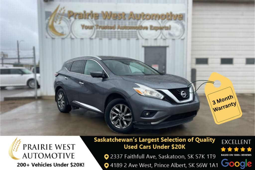 2016 Nissan Murano Platinum AWD