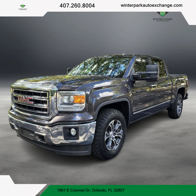 2015 GMC Sierra 1500 SLT Crew Cab 4WD