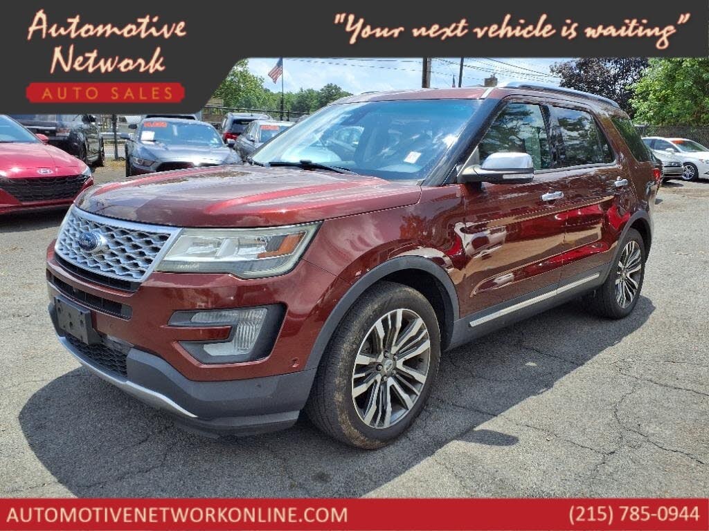 2016 Ford Explorer Platinum 4WD