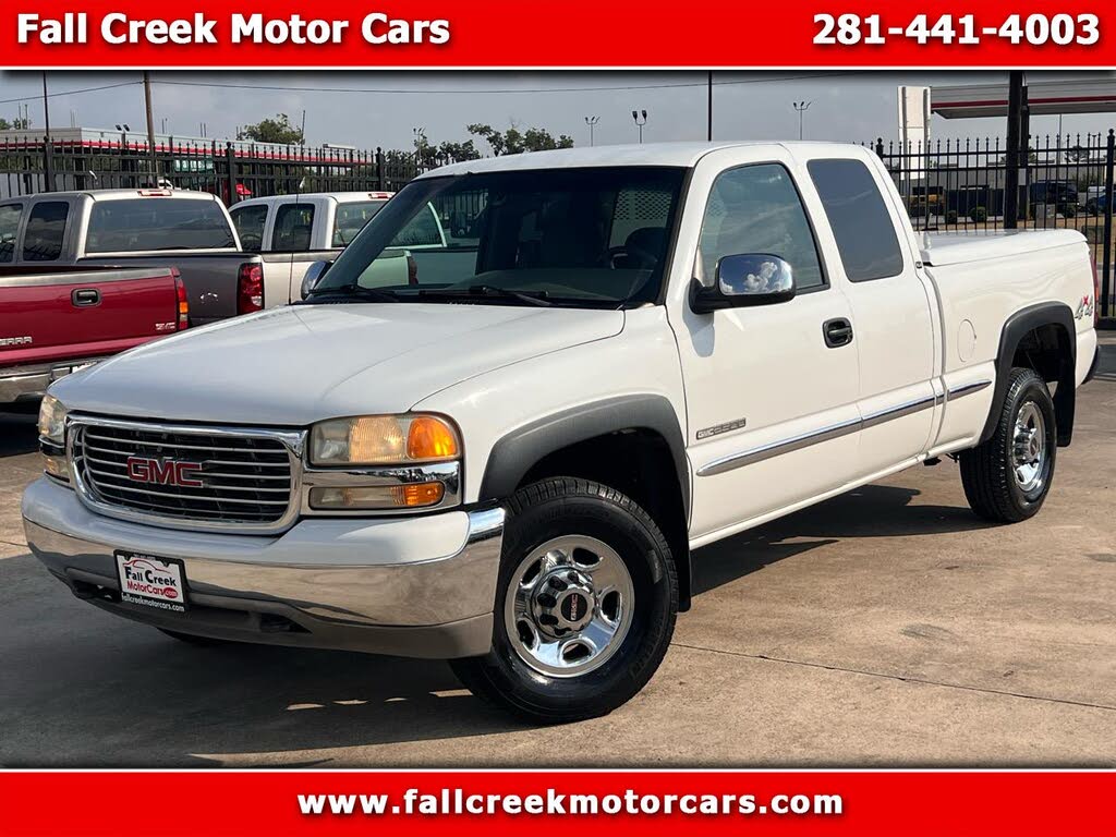 2001 GMC Sierra 2500 4 Dr SLE 4WD Extended Cab SB