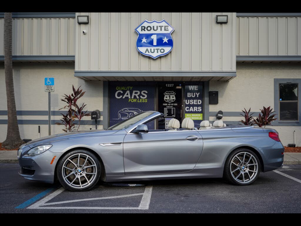 2012 BMW 6 Series 650i Convertible RWD