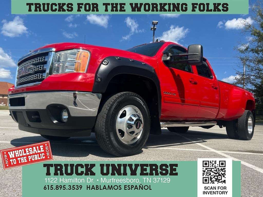 2012 GMC Sierra 3500HD SLT Crew Cab 4WD