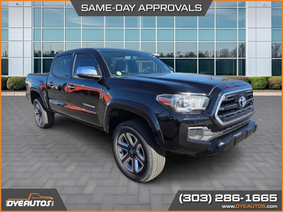 2017 Toyota Tacoma Limited V6 Double Cab 4WD