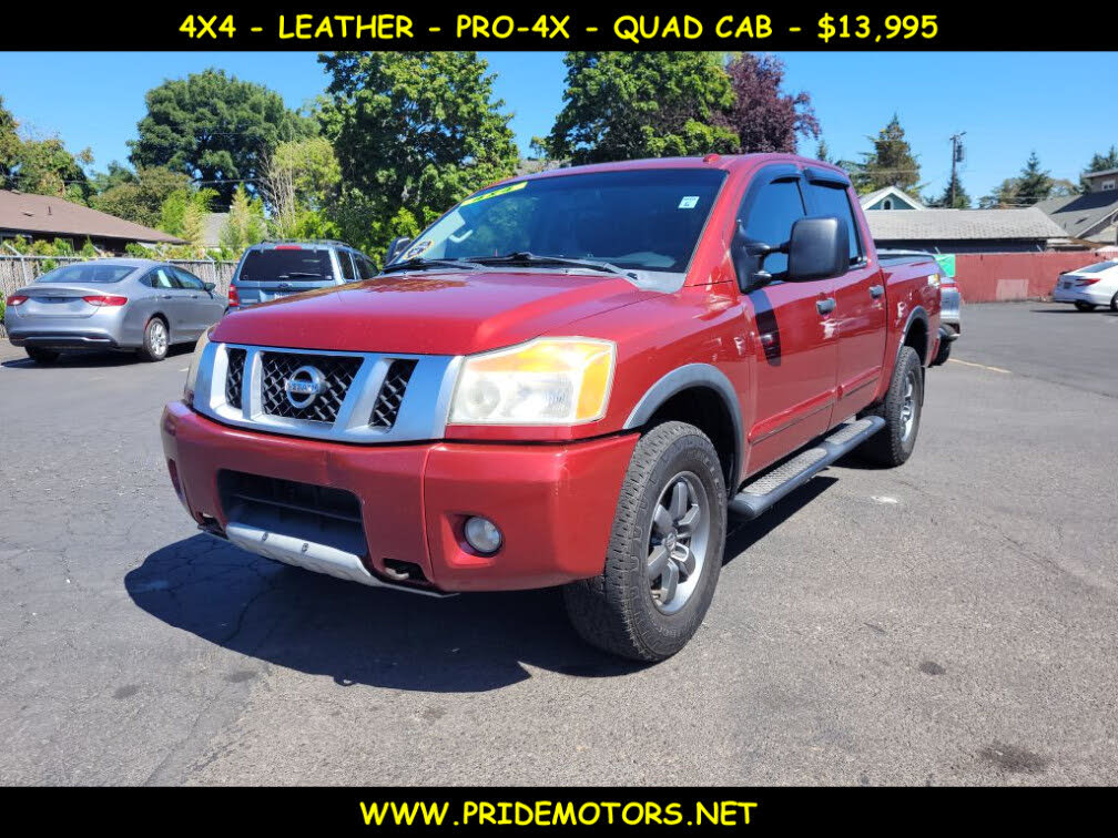 2013 Nissan Titan PRO-4X Crew Cab 4WD