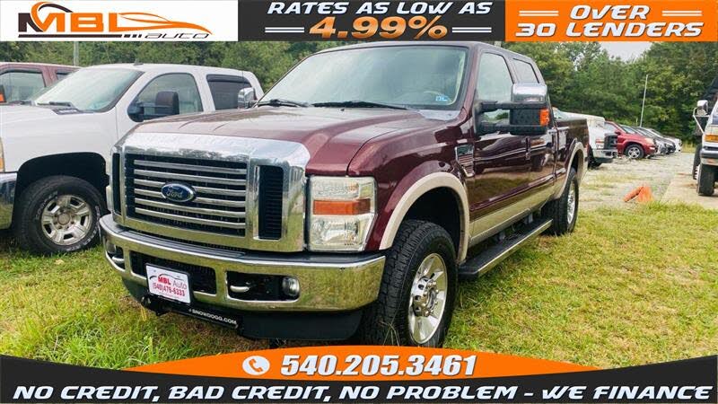 2010 Ford F-250 Super Duty Lariat Crew Cab LB 4WD