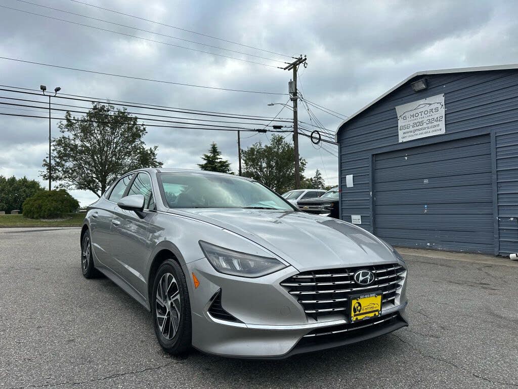 2021 Hyundai Sonata Hybrid Blue FWD