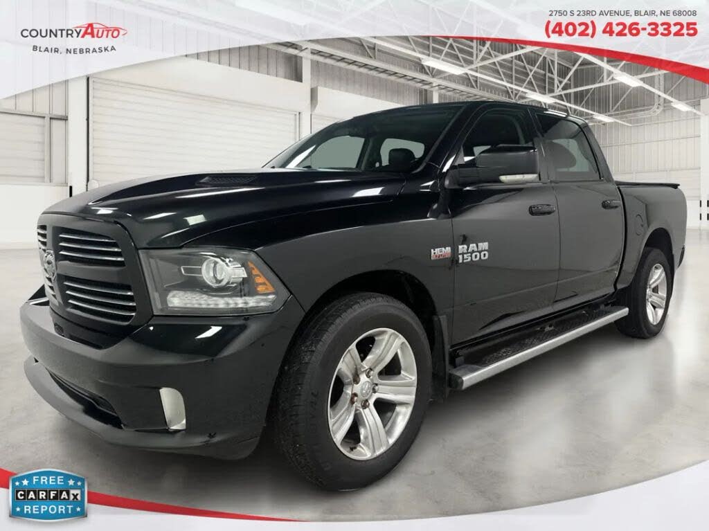 2017 RAM 1500 Sport Crew Cab 4WD