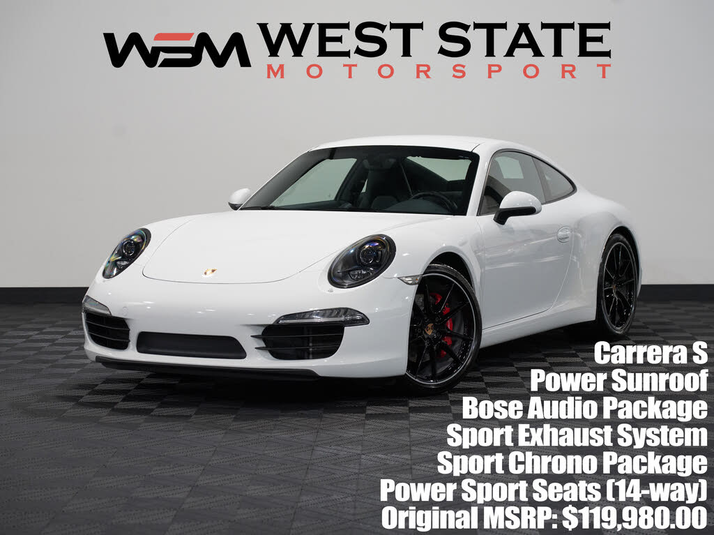 2014 Porsche 911 Carrera S Coupe RWD