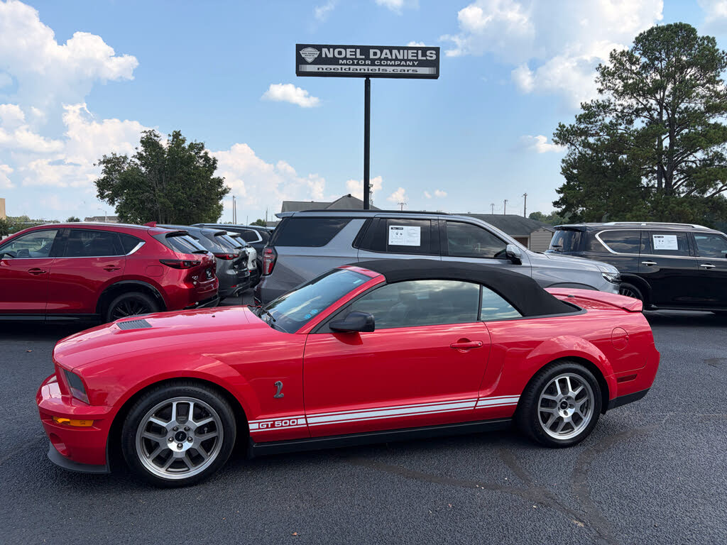 2008 Ford Mustang Shelby GT500 Convertible RWD