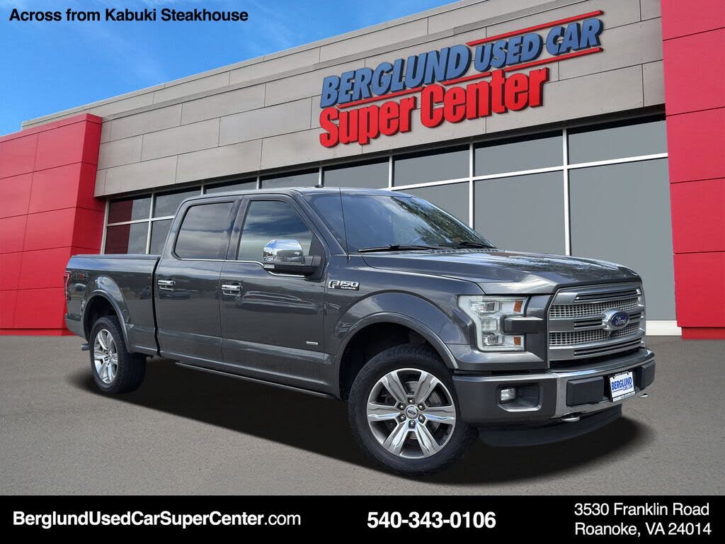 2016 Ford F-150 Platinum SuperCrew LB 4WD
