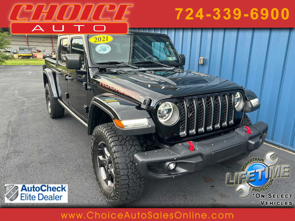 2021 Jeep Gladiator Rubicon Crew Cab 4WD