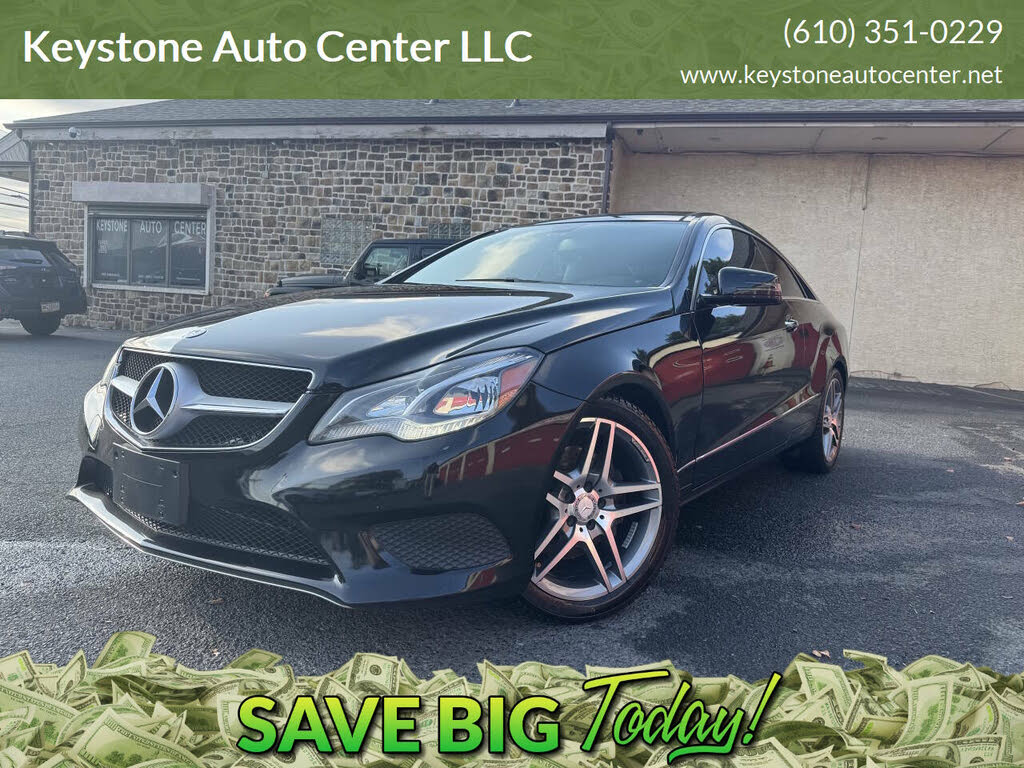 2014 Mercedes-Benz E-Class E 350 Coupe 4MATIC