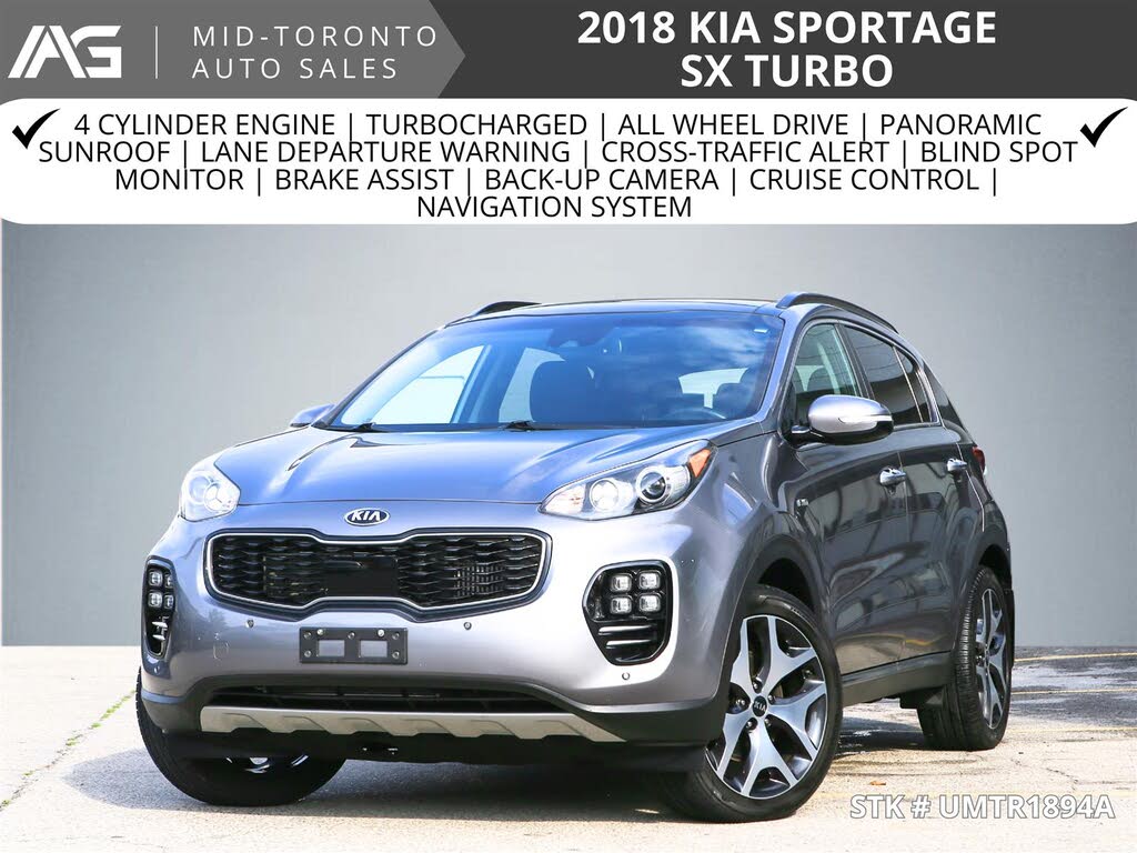 2018 Kia Sportage SX Turbo AWD