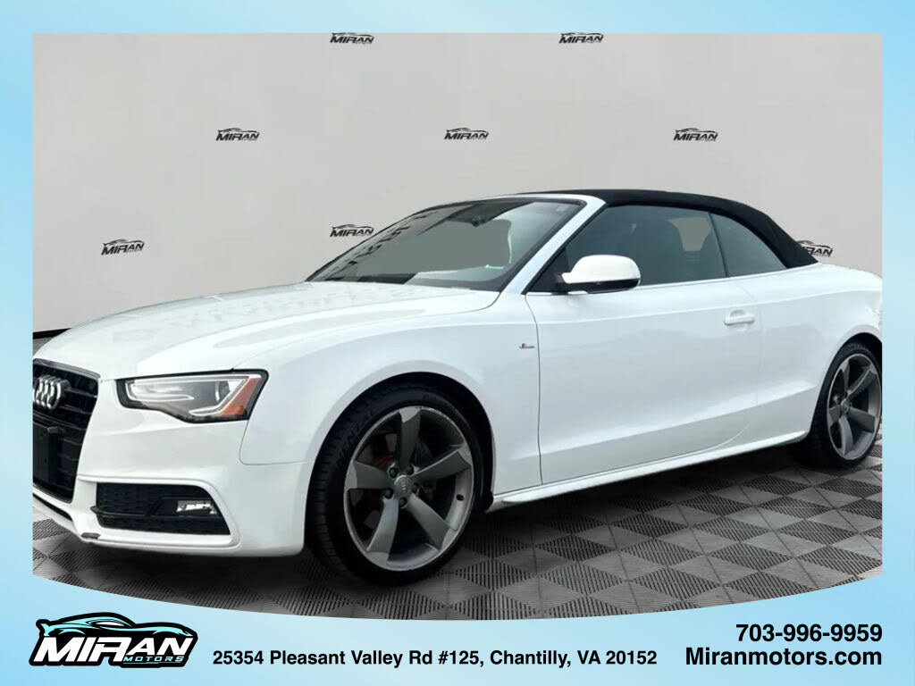 2016 Audi A5 2.0T quattro Premium Plus Cabriolet AWD