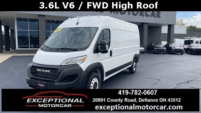 2023 RAM ProMaster 3500 159 High Roof Cargo Van FWD