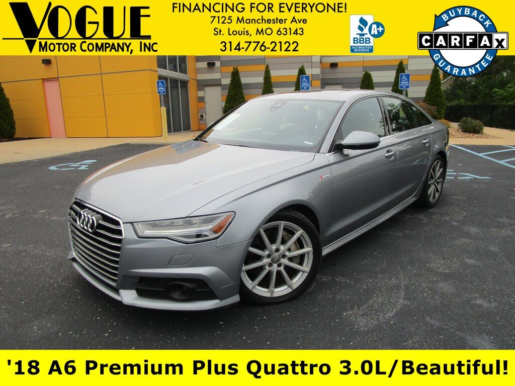 2018 Audi A6 3.0T quattro Premium Plus Sedan AWD