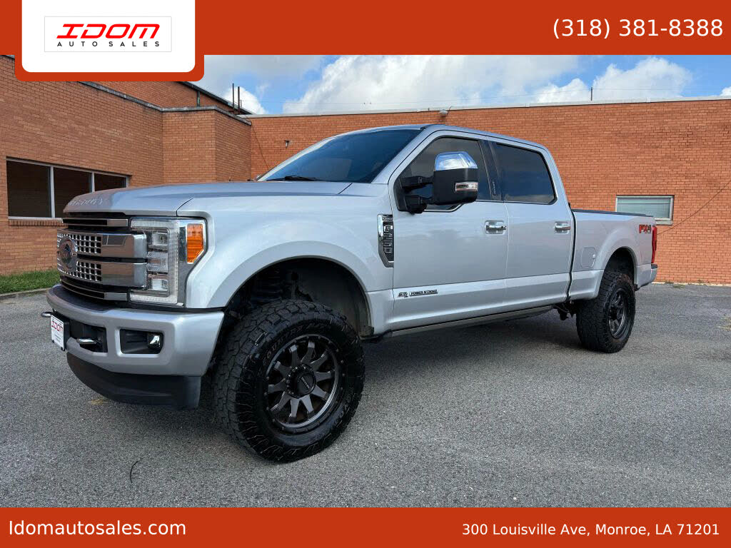 2017 Ford F-250 Super Duty Platinum Crew Cab 4WD