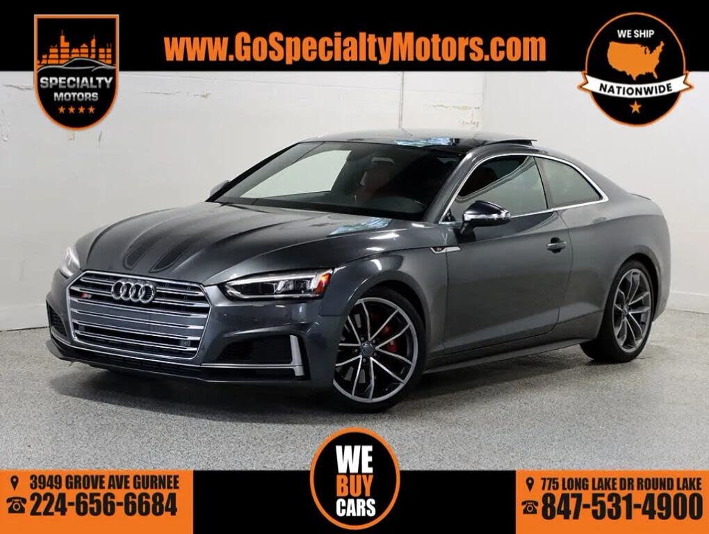 2018 Audi S5 3.0T quattro Premium Plus Coupe AWD