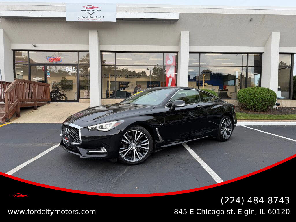 2018 INFINITI Q60 3.0t Luxe Coupe AWD