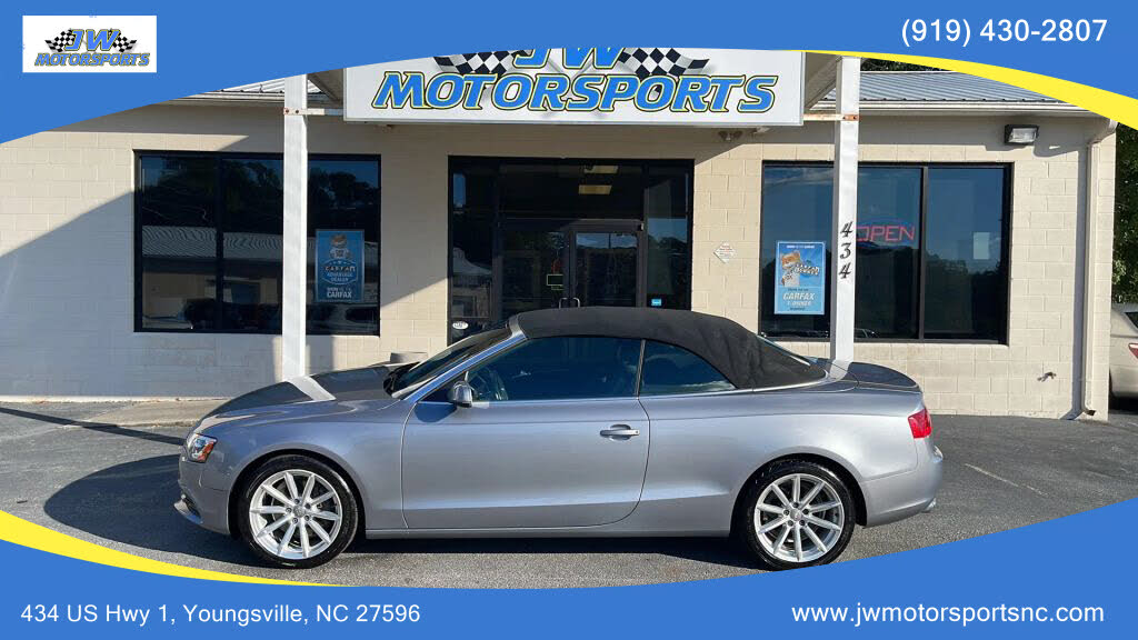 2015 Audi A5 2.0T quattro Premium Cabriolet AWD