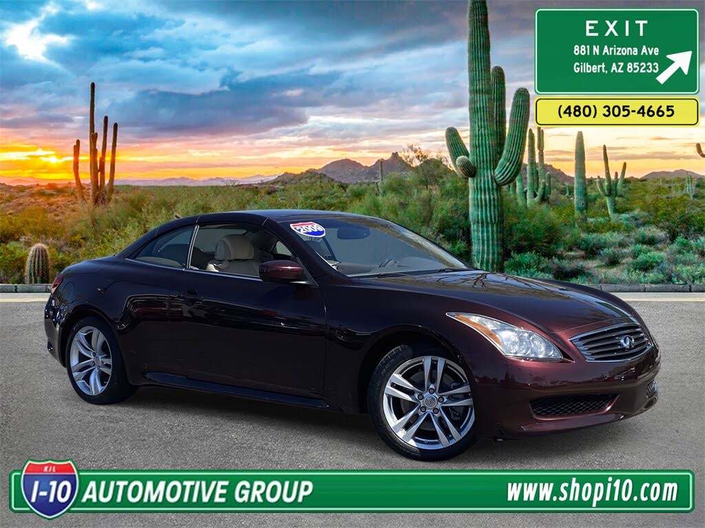 2009 INFINITI G37 Convertible RWD