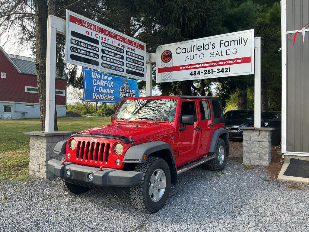 2018 Jeep Wrangler JK Unlimited Sport S 4WD
