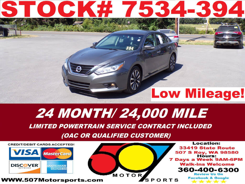 2017 Nissan Altima 2.5 SL