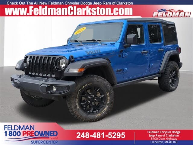 2021 Jeep Wrangler Unlimited Willys 4WD
