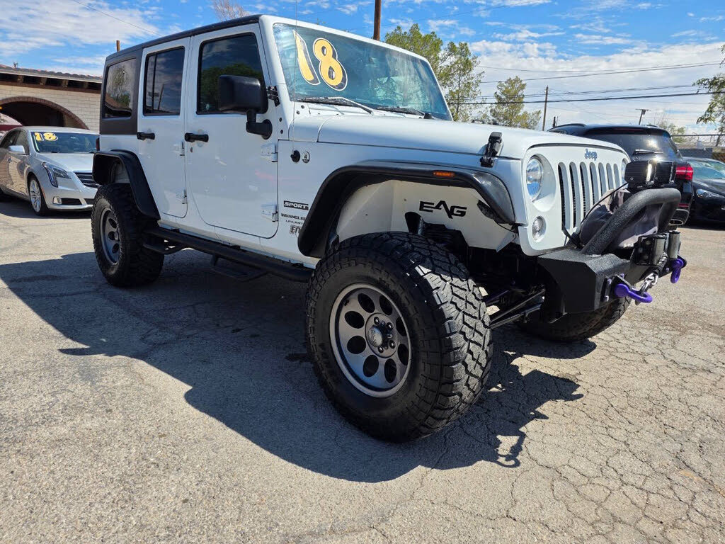 2018 Jeep Wrangler JK Unlimited Sport S 4WD
