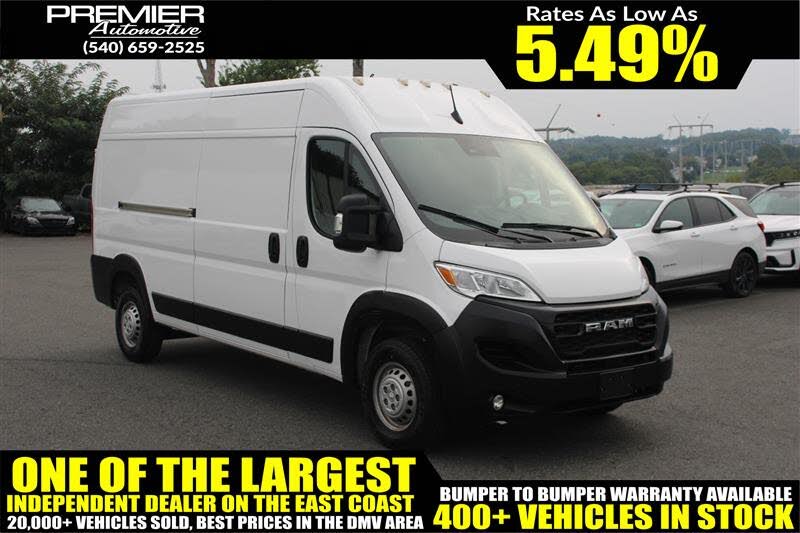 2024 RAM ProMaster 2500 Tradesman 159 High Roof Cargo Van FWD w/ Passenger Seat