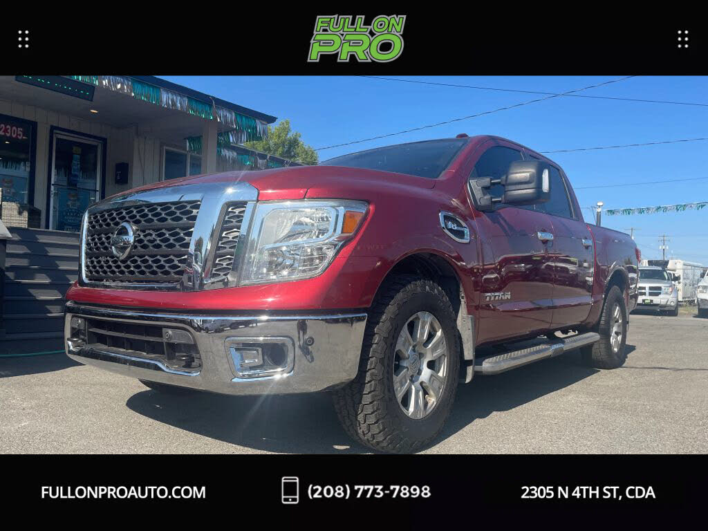 2017 Nissan Titan SV Crew Cab 4WD