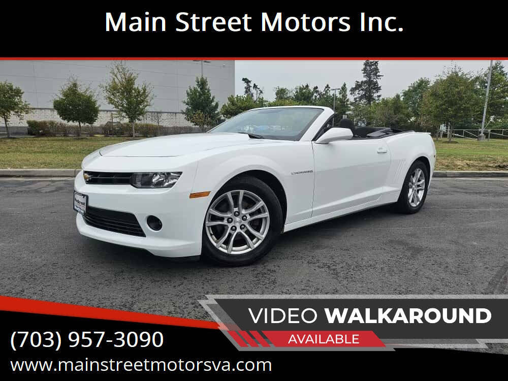 2014 Chevrolet Camaro 1LT Convertible RWD