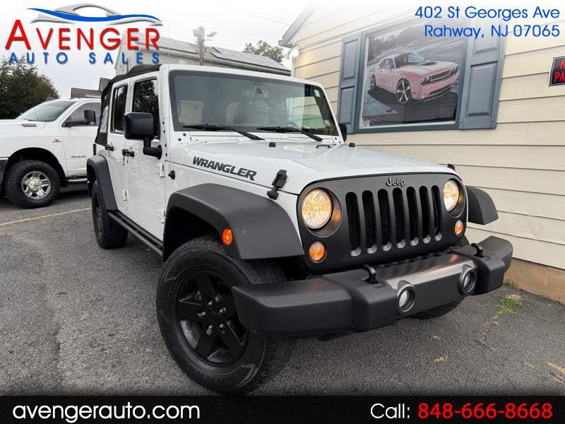 2016 Jeep Wrangler Unlimited Black Bear 4WD