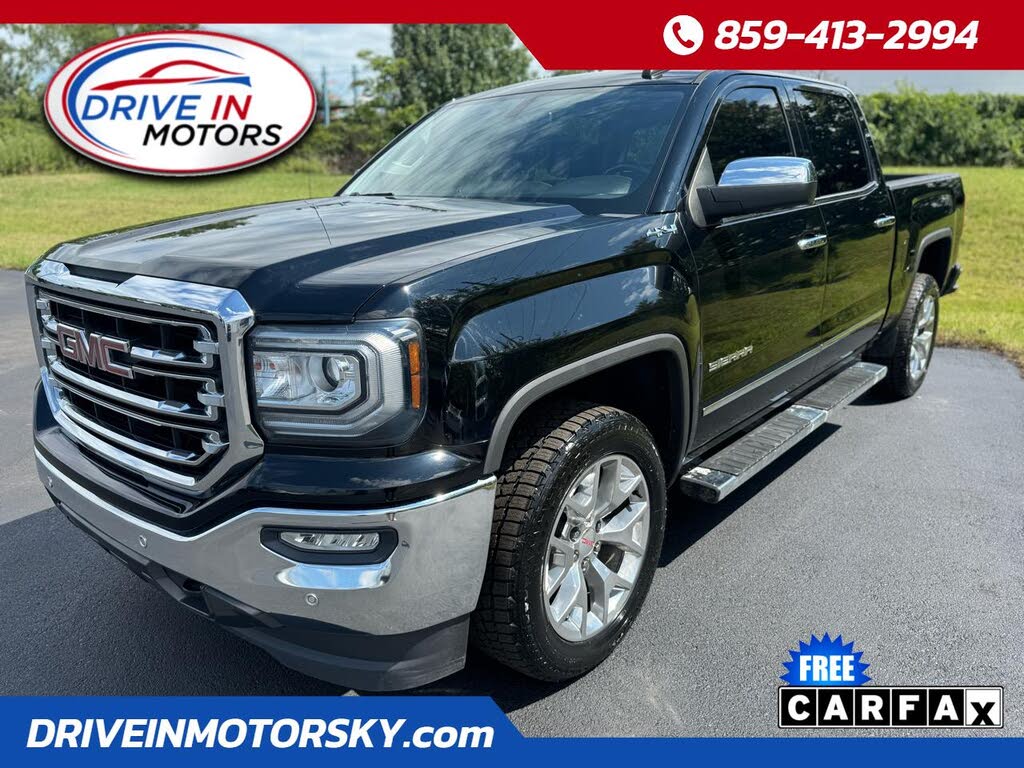 2018 GMC Sierra 1500 SLT Crew Cab 4WD